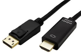 Roline DisplayPort - HDMI 3m / Kabel / DP(M) - HDMI(M) / 4K 60Hz / tenký (11.04.5997)