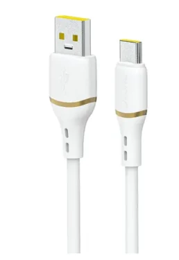 Dudao Datový kabel L25T / USB-A / USB-C / 5A / 1 m / bílá (200624)