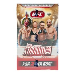 2026 Topps Stadium Club UFC Hobby Box - karty MMA