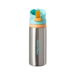 Tommee Tippee On The Go nerezová 500ml / Termoláhev s brčkem / od 24 měsíců