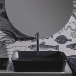 IDEAL STANDARD - Ipalyss Umyvadlo na desku, 55x38 cm, bez přepadu, matná černá E2076V3