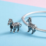 Elenys stříbrný přívěsek Zebra