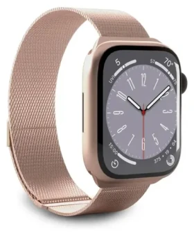 Puro Milanese růžová / Řemínek pro Apple Watch / 38/40/41 mm (PUMILAW40ROSE)