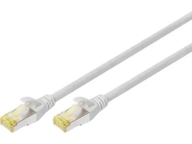 Digitus šedá / Patch kabel / Cat6a S/FTP / AWG 26/7 / 0,25 m (DK-1644-A-0025)