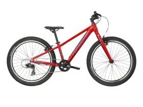 Dětské kolo Kross LEVEL JR 1.0 24", model 2026, barva červená