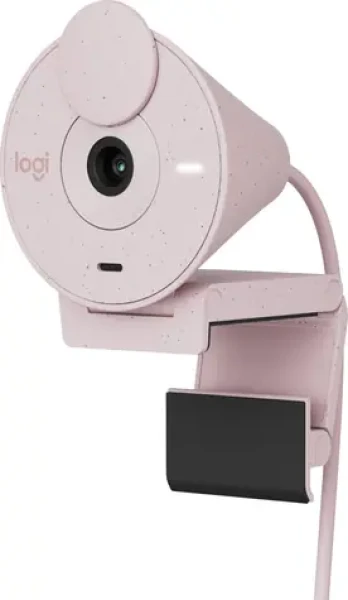 Logitech Brio 300 růžová / webkamera / 1920 x 1080 / USB-C (960-001448)