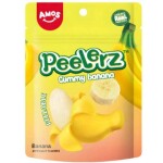 Amos Peelerz gumové bonbóny se sladkou slupkou s příchutí banánu 65 g