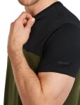 ICEBREAKER Mens Mer Cool-Lite Sphere III SS T Colour, Dark Loden/Black/Cb velikost: M