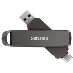 SanDisk Extreme Pro Dual Drive 256 GB / Flash Disk / USB-C + USB-A / čtení 1000 MB/s / zápis 900 MB/s (SDDDE1-256G-G46)