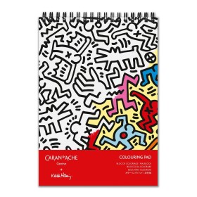 Caran d'Ache, CC0454.023, antistresové omalovánky, Keith Haring