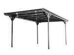 Hliníkový přístřešek (carport) – Helsinki (d. 503 × š. 305 × v. 232 cm), antracit 3,05, 5,03, Hliník