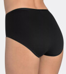 SLOGGI ROMANCE – Maxi kalhotky z bavlny Supima® s krajkou Sloggi BLACK 48