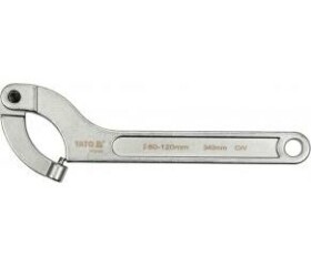 YATO YT-01678 Hákový klíč kloubový 80-120 mm (YT-01678)