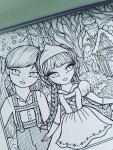 Fairy Tale Princesses & Storybook Darlings, antistresové omalovánky, Hannah Lynn