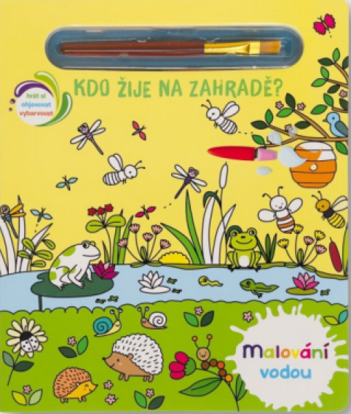 Kdo žije na zahradě? Malování vodou