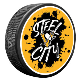 Mustang Puk Pittsburgh Penguins NHL Slogan