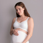 Basic těhotenská podprsenka model 10621574 bílá 80D - Anita Maternity