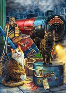 Trefl - Puzzle - Premium Plus Magic Collection: Witchwood Expres