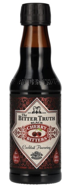 The Bitter Truth Black Cherry 44% 0,2 l (holá lahev)