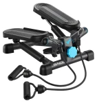MERACH MR-2354B2 černá / Stepper 2v1 / odporové gumy / nosnost 150 kg / LCD displej (MR-2354B2-EU)
