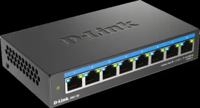 D-Link DMS-108/E / Switch / 8-port / 2,5 Gbps Multi-Gigabit / Fanless