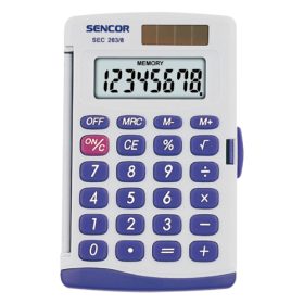 Kalkulačka kapesní SENCOR SEC 263/8