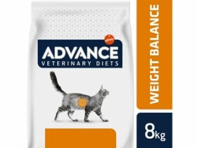 ADVANCE-VD Cat Weight Balance 8kg / Dietní krmivo (granule) / pro dospělé kočky ke snížení nadváhy (8410650239163)