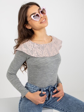 Jumper LK SW 506559 2.13 světle růžová 42