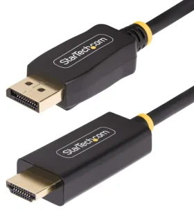 StarTech černá / Redukce DisplayPort na HDMI / 1 m / 4K 60Hz / 8bit (1M-DP-HDMI-4K60-HDR)