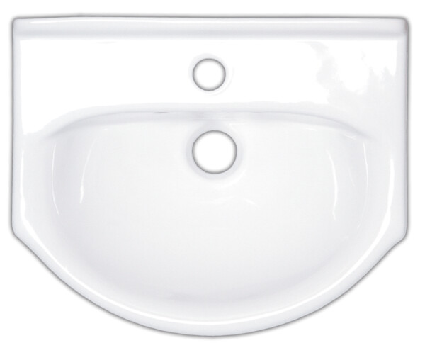 Nábytkové umyvadlo Naturel Pro 43x34 cm otvor pro baterii uprostřed HA5640 HA5640