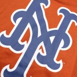 47 Brand Pánská mikina New York Mets MLB Backer Burnside Hoodie Clay Velikost: S