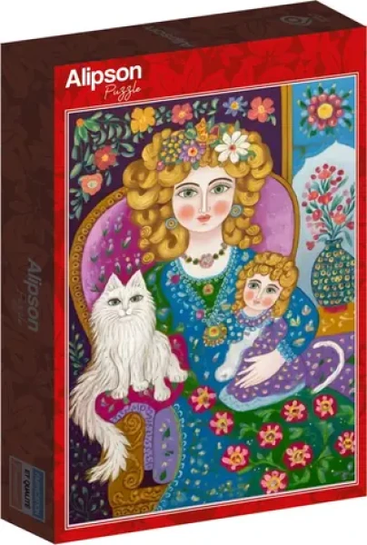 ALIPSON Puzzle Dáma se zlatými vlasy