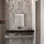 Mereo Zrcadlo 50x70 cm s osvětlením a odmlžováním CN156