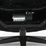 Relaxační křeslo, elektrické zabudované ovládání, šedá, látka, TV-B3973 GREY2