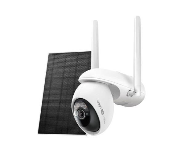 TP-Link Tapo C665G KIT venkovní 4G LTE kamera, solární panel (8MP, 4K, 2168p, IR, 4G LTE, micro SD card, IP65) EDF_324551
