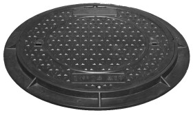 MIDAS Poklop A15 do1,5t DN 600 kruh, kompozit h=40mm, uzam. 2x šroub,ID650/OD780mm p1847