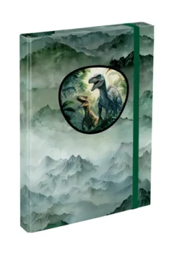 BAAGL Desky na školní sešity A4 Dino / 23x32x3 cm (A-34525)