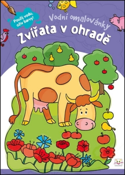 Vodní omalovánky - Zvířata v ohradě - Barbara Wierzchowska