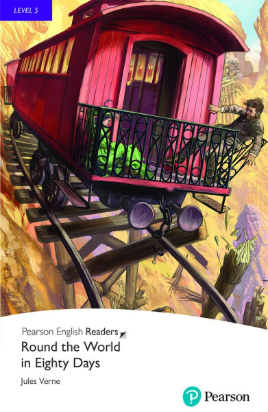 Round the World in Eighty Days Book with eBook and audio Level 5