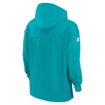 Nike Pánská mikina Miami Dolphins NFL 2024 On-Field Sideline Jersey Hoodie Velikost: 2XL