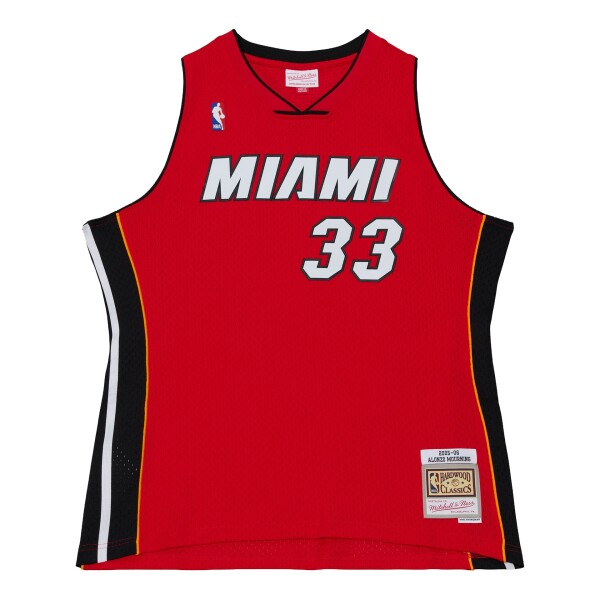 Mitchell & Ness Pánský dres Miami Heat NBA Alonzo Mourning #33 2005-06 Swingman Velikost: L