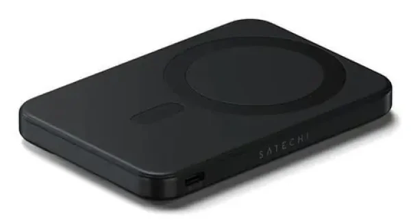 Satechi OnTheGo Magnetic Qi2 Powerbank Stand černá / Powerbanka / Qi2 / 5000 mAh (ST-B5Q2SK)