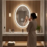 REA - Zrcadlo LED Marco Marco 60x80 cm HOM-00902
