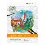 Akvarel Home Set Tombow – akvarelové fixy a papír v sadě akvarelové fixy, akvarelový papír, sada pro začátečníky, Tombow, watercolor set, lettering