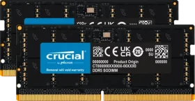Crucial 64GB (2x32GB) 4800MHz / DDR5 / SO-DIMM / CL40 / 1.1V (CT2K32G48C40S5)