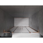 MEXEN/S - Velar L Duo posuvné sprchové dveře 140, grafit, měď kartáčovaná 871-140-003-42-65