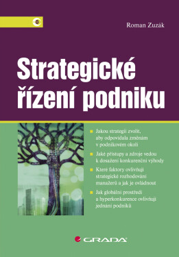 Strategické řízení podniku - Roman Zuzák