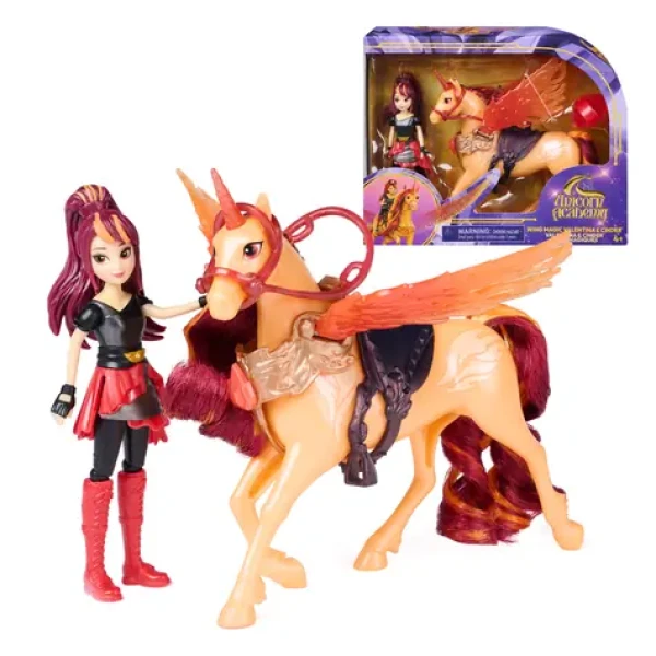 SPIN MASTER Unicorn Academy Herní set Wing Magic Valentina a Cinder