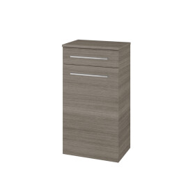 Dřevojas - Nízká skříňka DOS SNDZ 50 - D03 Cafe / Úchytka T04 / D03 Cafe / Pravé 156213EP