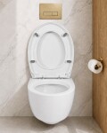 WC sedátko polypropylen, bílé, COMFORT AWD INTERIOR 2153 AWD02182153
